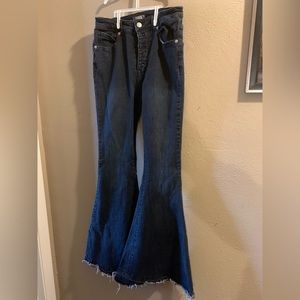 Altar’d state black flare jeans. NEW